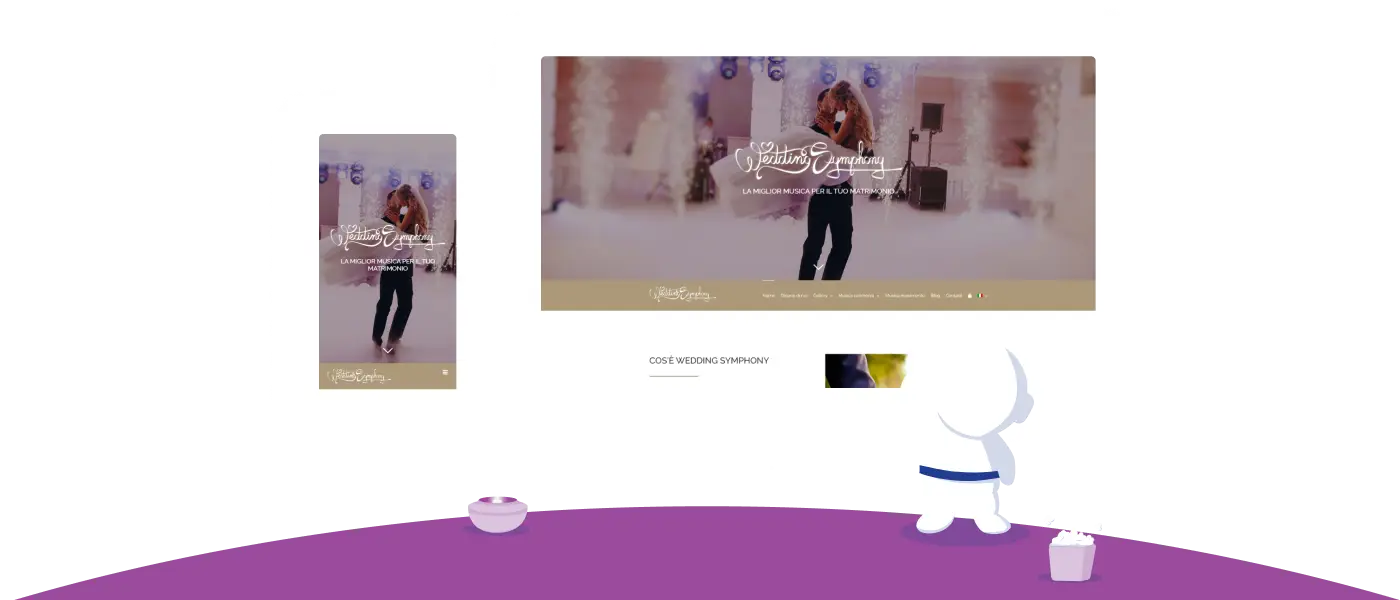 Banner Wedding Symphony