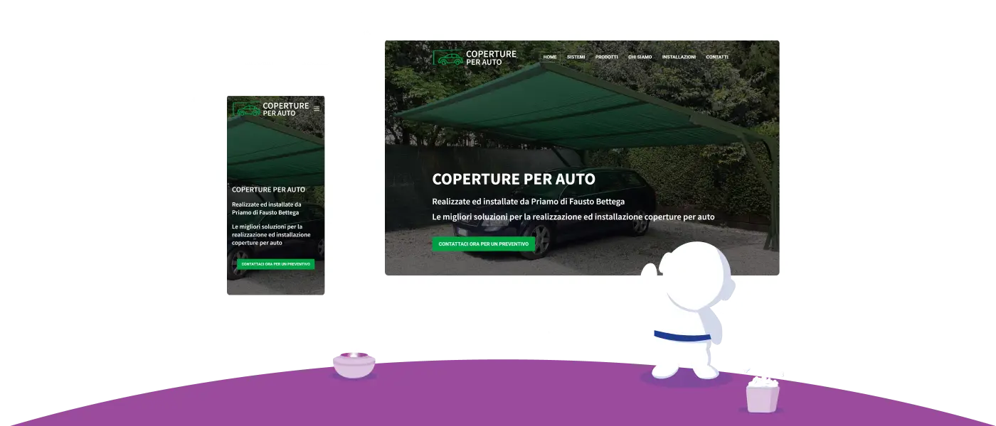 Banner Coperture per Auto