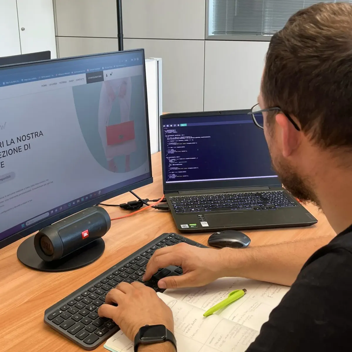 Sviluppo e realizzazione tecnica dell'e-commerce